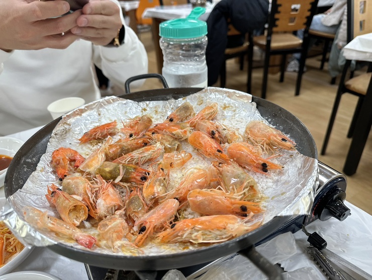 서울근교 대명항 대하구이