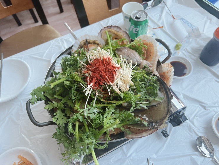 서울근교 대명항 대하구이