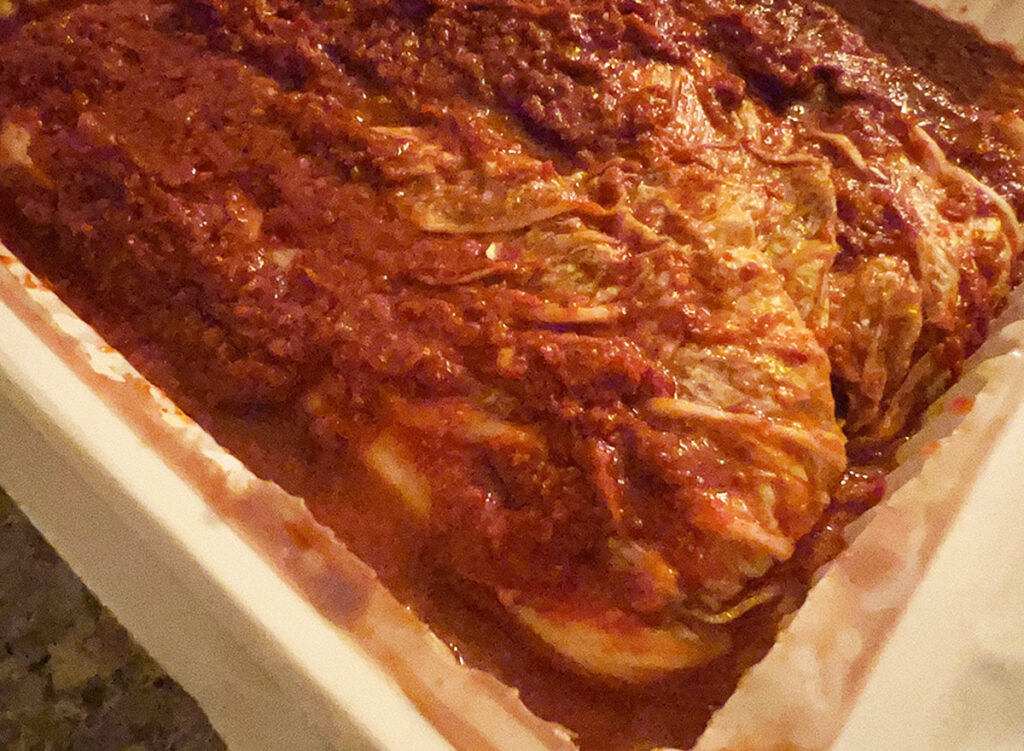 선화동매운실비김치